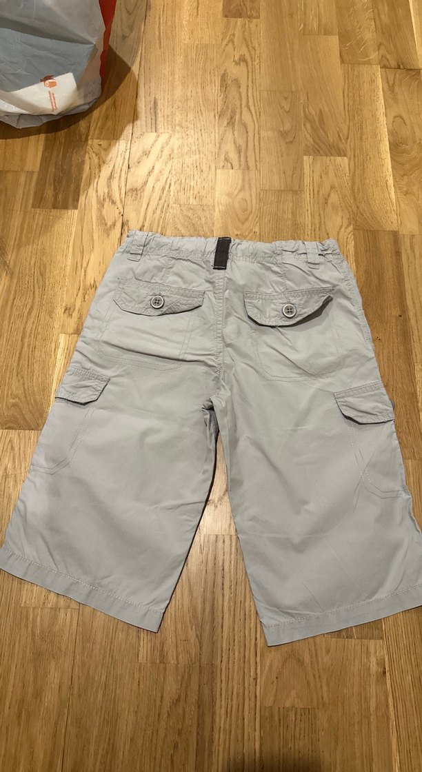 Pamuklu Kemerli Erkek Kargo Şort - Görsel 3