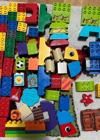 Beden Renkli Lego Duplo Blok Seti (114 parca)