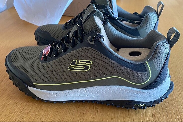 42 Beden haki Renk Skechers Arc Fit Trail Outdoor Ayakkabı