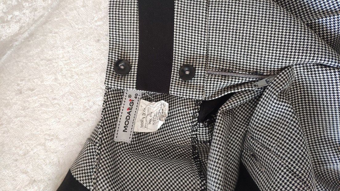 Kazayağı Kadın Kumaş Pantolon - Görsel 2