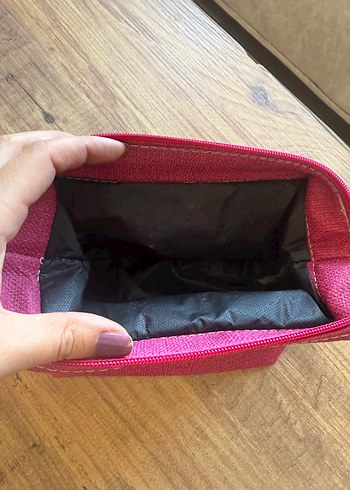 Pembe Makyaj Çantası - Görsel 3