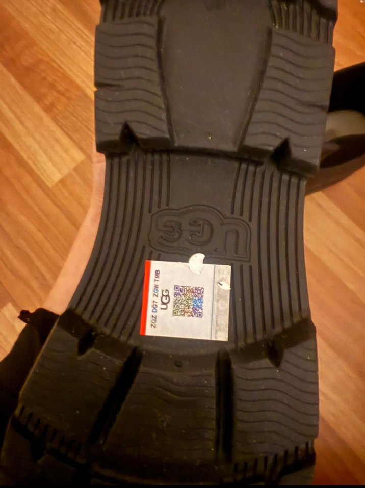 UGG Orijinal Siyah Yağmur Kadın Botu - Görsel 4