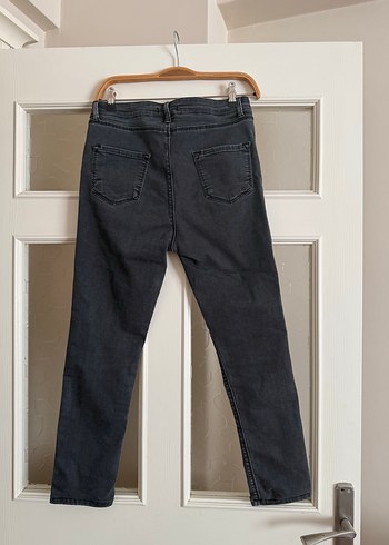 Gri  Kadın Denim Pantolon - Görsel 2