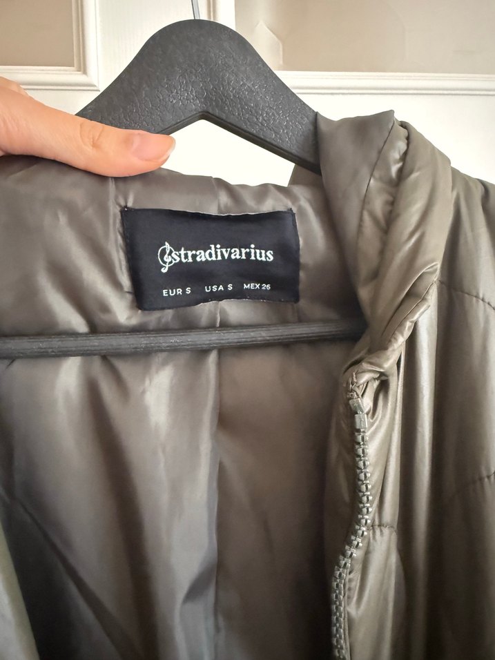 Stradivarius Haki Mont - Görsel 4