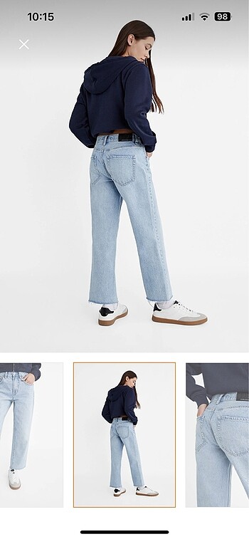 40 Beden Stradivarius crop jean
