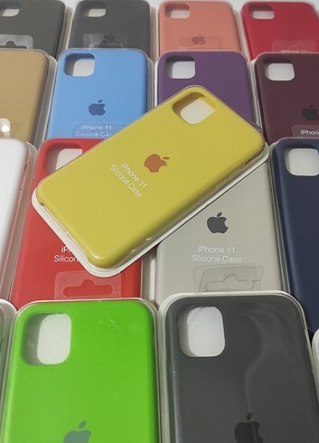 iPhone 11 lansman kılıf Sarı 