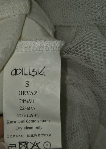 Beyaz Straplez Uzun Abiye Elbise - Görsel 11