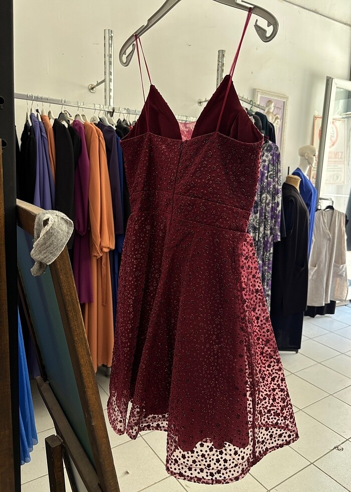 Simli elbise - Görsel 2