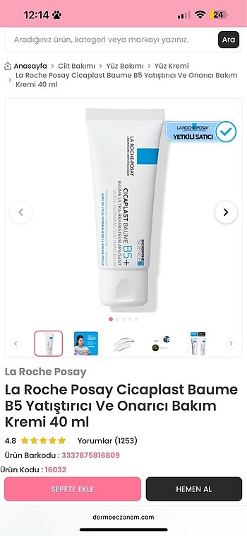 La Roche Cicaplast