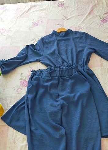 m Beden Indigo tunik pantalon takım