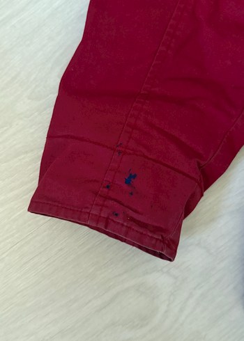 Diğer Yards Bordo Kürk Detaylı Midi Kadın Mont