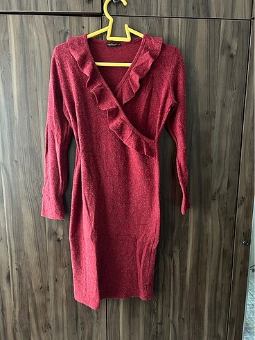 Lustrin Kırmızı Elbise