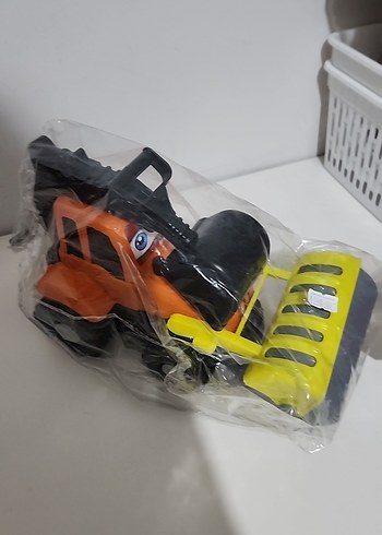 Turuncu Renkli Oyuncak Kepçe - Görsel 2