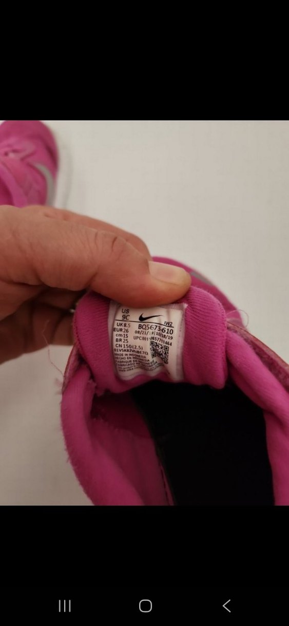 Kız Çocuk Pembe Cırt Cırtlı Spor Ayakkabı - Görsel 2