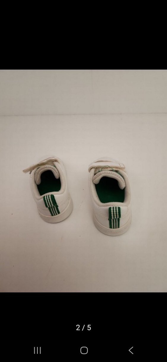 Erkek Çocuk Beyaz Adidas Cırt Cırtlı Spor Ayakkabı - Görsel 2