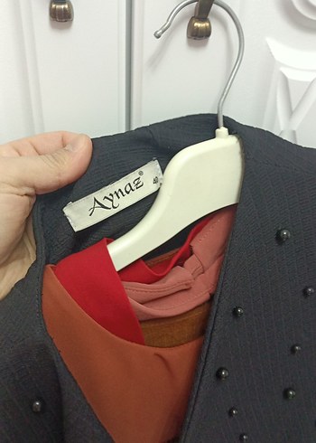 Kadın Siyah Kemerli Uzun Yelek - Görsel 4