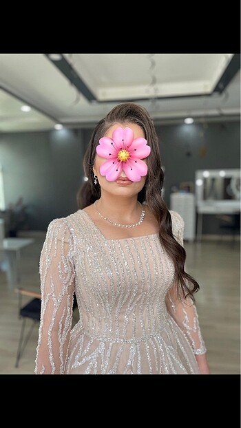Diğer Midi nişan elbisesi