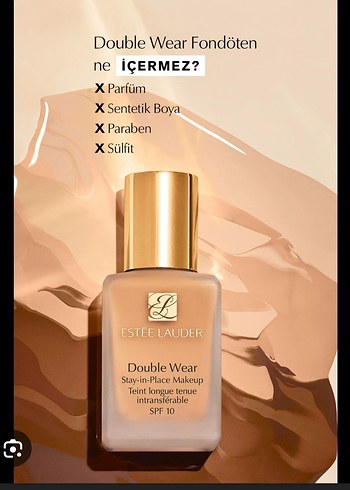 Estee Lauder Double Wear Mat Fondöten 1N1 Ivory Nude - Görsel 2