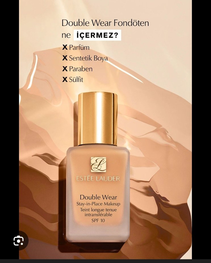 Estee Lauder Double Wear Mat Fondöten 1N1 Ivory Nude - Görsel 2