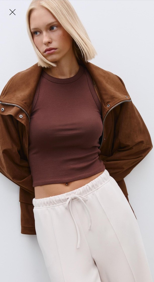 stradivarius krem
eşofman alti - Görsel 4