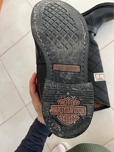 36 Beden siyah Renk Harley davidson orjinal siyah çizme