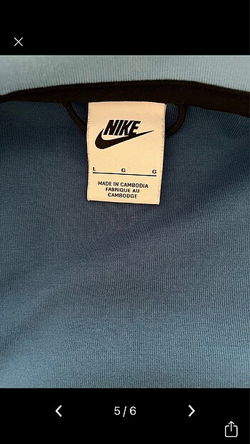 l Beden mavi Renk Nike Tech Fleece