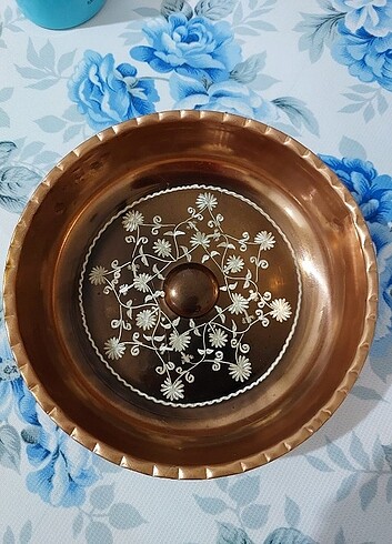 Bakır Hamam Tası Vintage