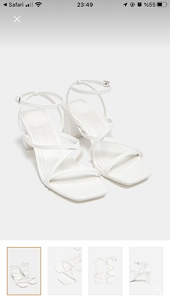 Pull and bear çapraz bantlı sandalet
