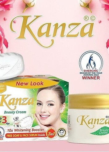 Kanza krem sabun serum setı 
