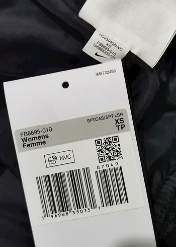 Nike Nike Sıfır Etiketli Sportswear Logo Mont