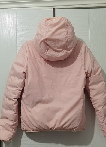 xs Beden pembe Renk Nike Sıfır Çift Taraflı Kaz Tüyü Mont