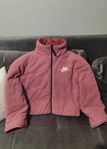 m Beden bordo Renk Nike Çift Taraf Polar Therma Fit Mont