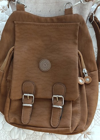 Kahverengi Sırt Çantası - Görsel 6