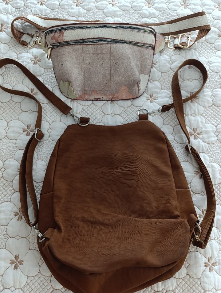 Kahverengi Sırt Çantası - Görsel 2