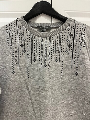 38 Beden gri Renk Sweatshirt