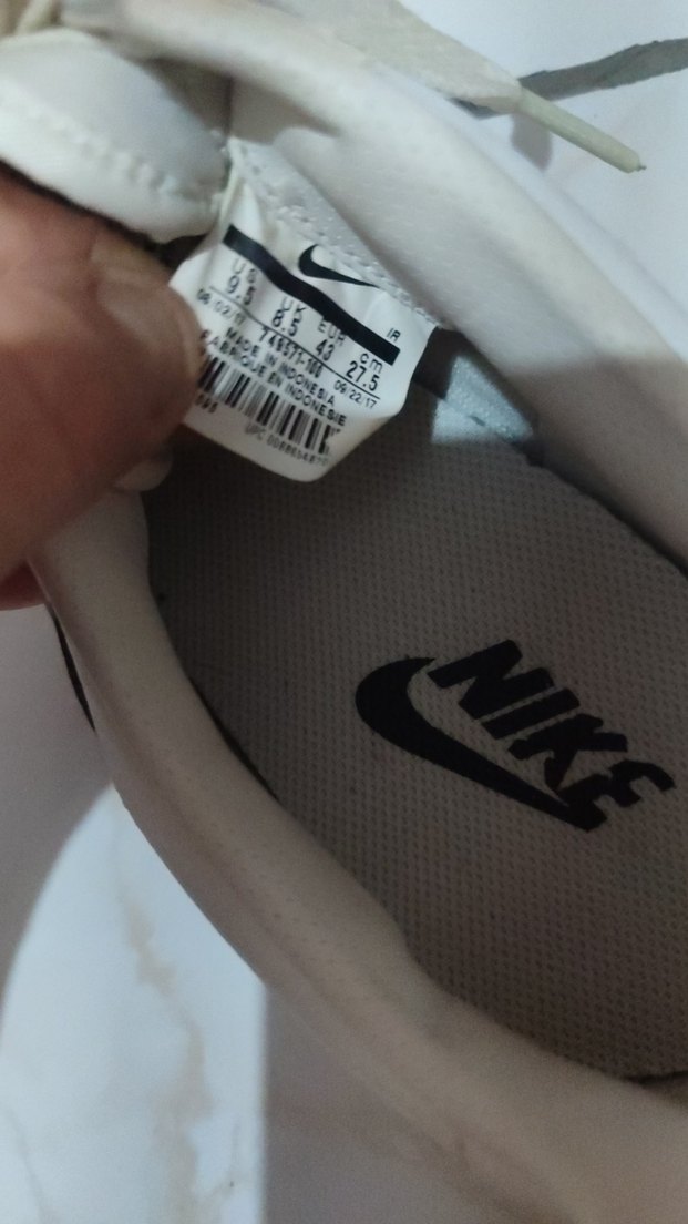 Beyaz Nike erkek Spor Ayakkabı - Görsel 5