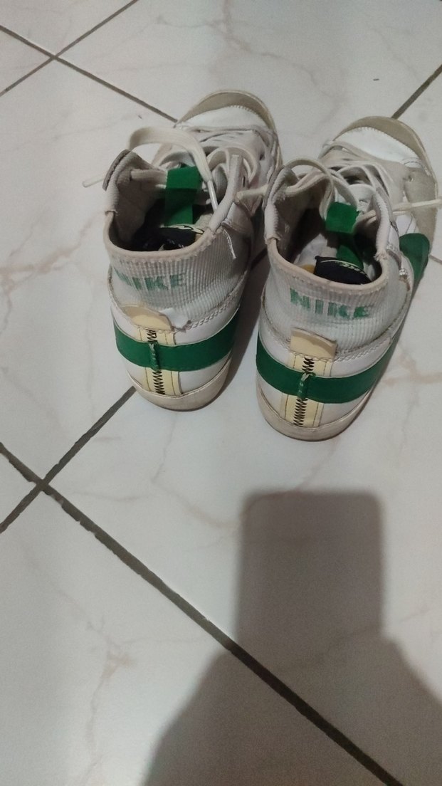 nike blazer Beyaz Yeşil Spor Ayakkabı - Görsel 2