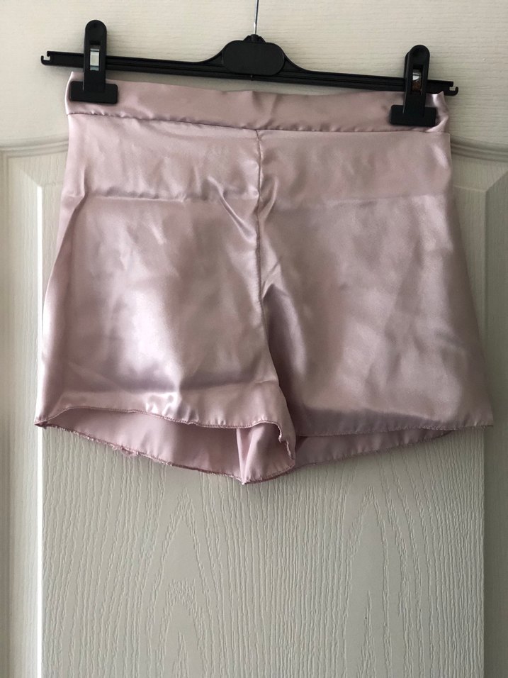 İşlemeli Parlak  Mini Bohem Pijama Takımı - Görsel 3