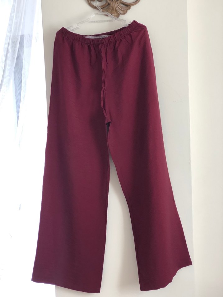 Bordo Kuşaklı Takım - Görsel 4