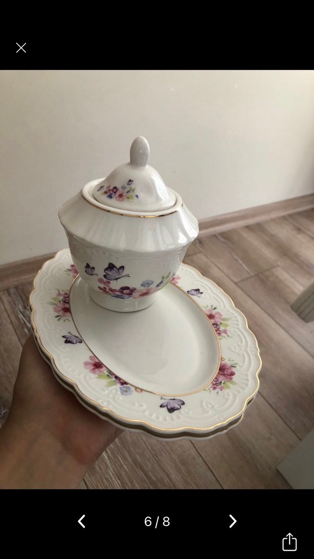 Schafer 34 PARÇA KAHVALTI TAKIMI PORSELEN - Görsel 3