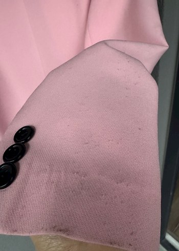 PEMBE KRUVAZE BLAZER CEKER - Görsel 6