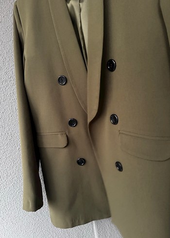 HAKİ KRUVAZE BLAZER CEKET - Görsel 3