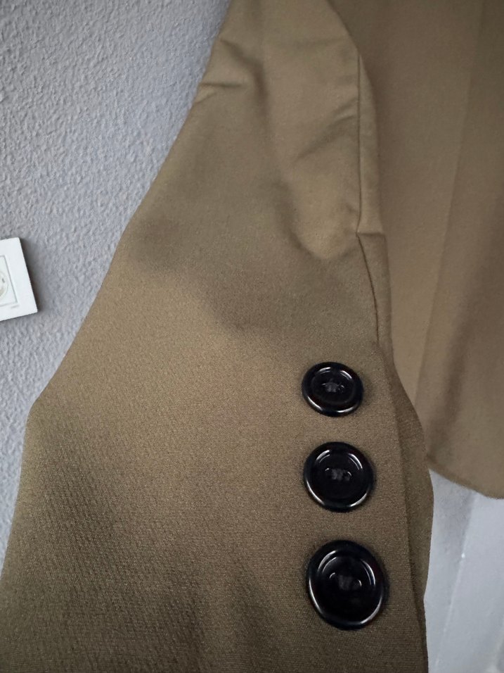 HAKİ KRUVAZE BLAZER CEKET - Görsel 4