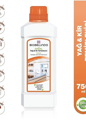 Diğer Biobellinda yağ kir temizleyici 