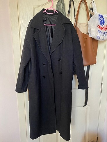 Trendyol & Milla trendyol oversize kaşe kaban