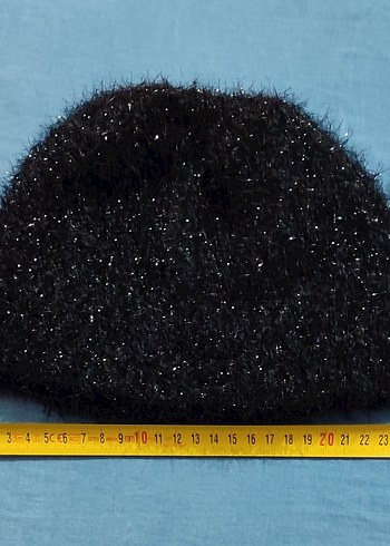 Siyah Kadın Bere - Görsel 4