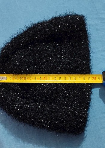 Siyah Kadın Bere - Görsel 5