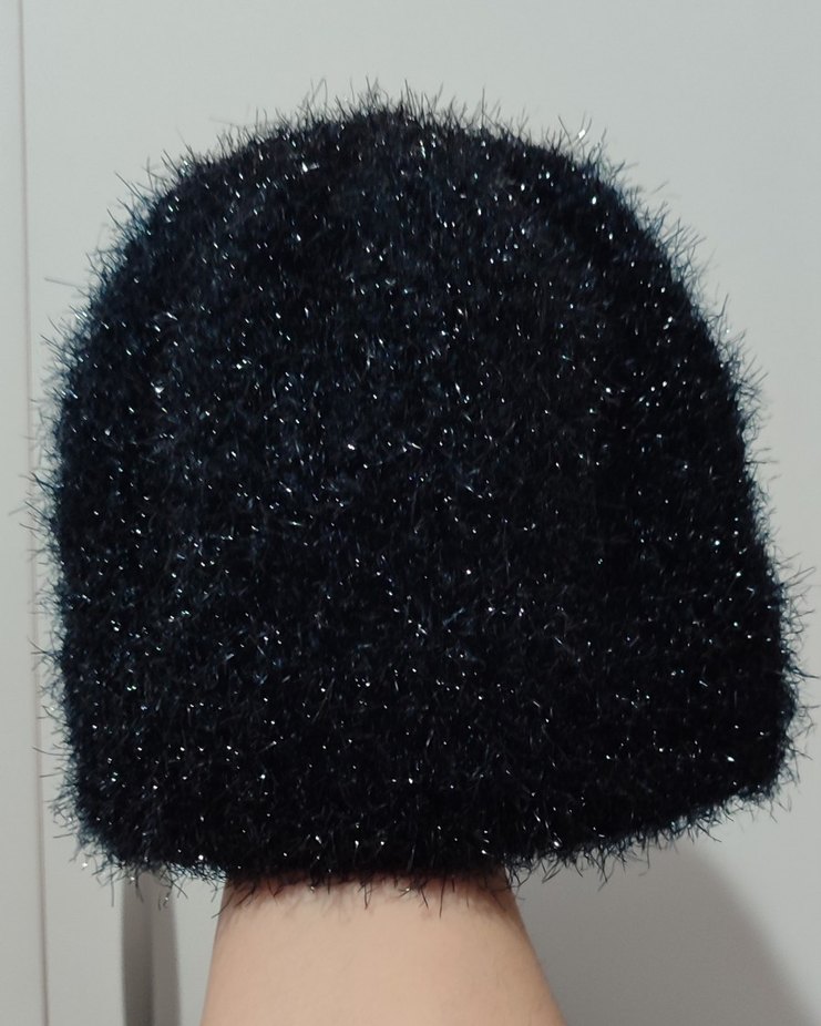 Siyah Kadın Bere - Görsel 3