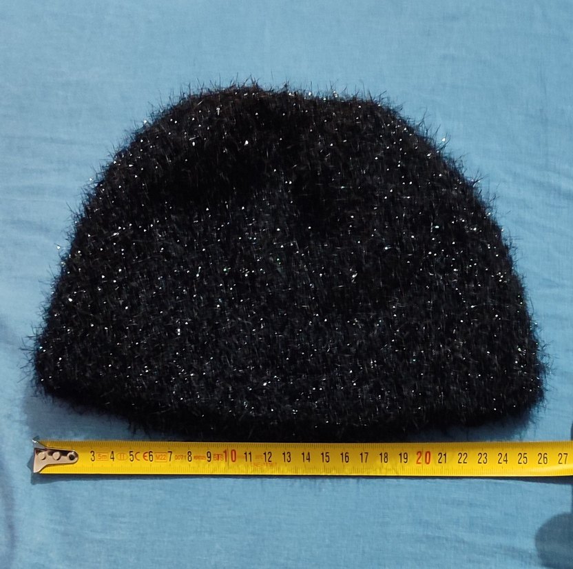 Siyah Kadın Bere - Görsel 4