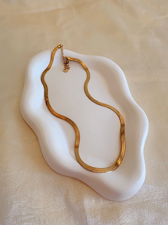 Nazar Boncuklu Çelik Kolye - Görsel 2